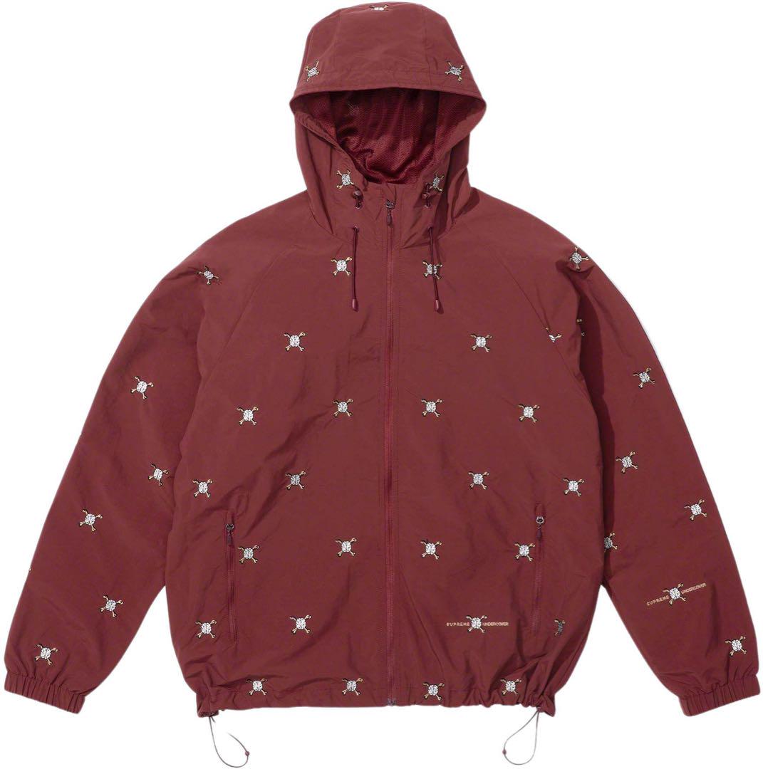 シュプリーム　アンダーカバー　コラボジャケット　ボルドー　XXL 汚れ有り