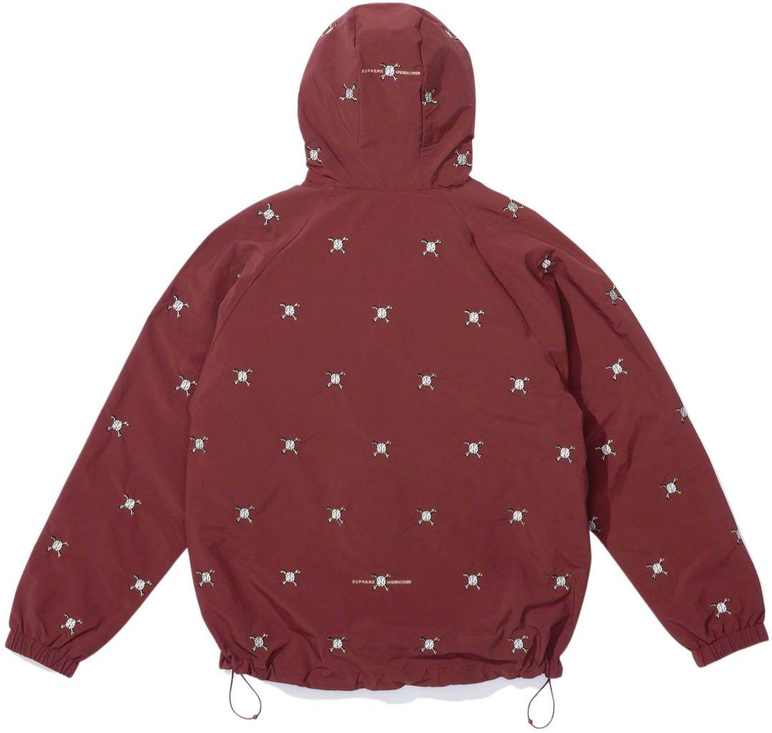 シュプリーム　アンダーカバー　コラボジャケット　ボルドー　XXL 汚れ有り
