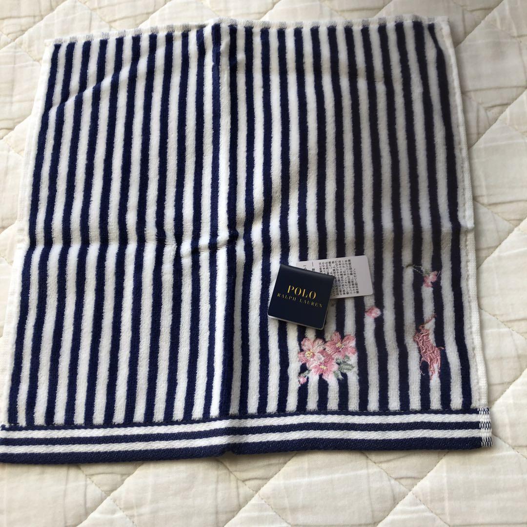 Polo Ralph Lauren ストライプタオルハンカチ