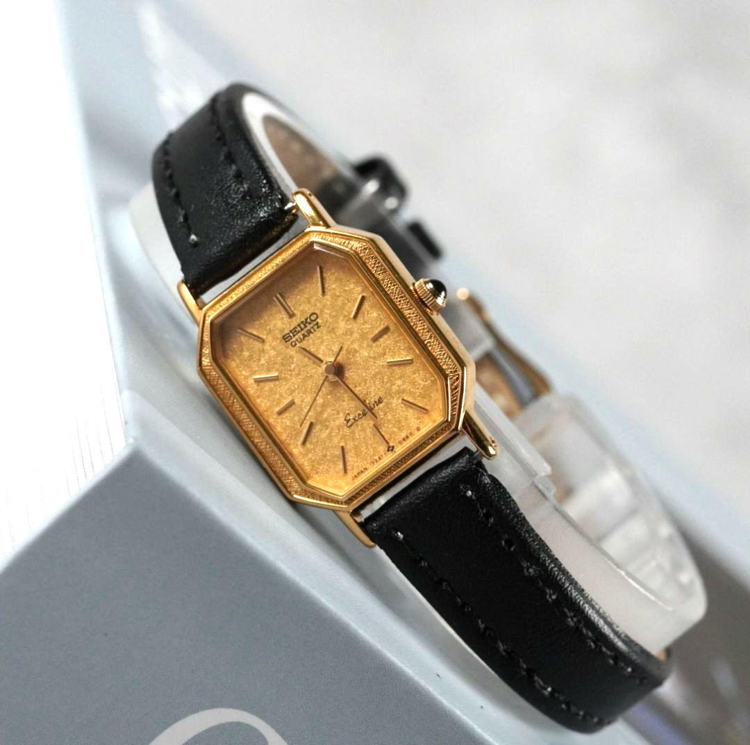 SEIKO セイコー エクセリーヌ 14KT 金 クオーツ レディース SEIKO セイコー エクセリーヌ 14KT 金 クオーツ レディース