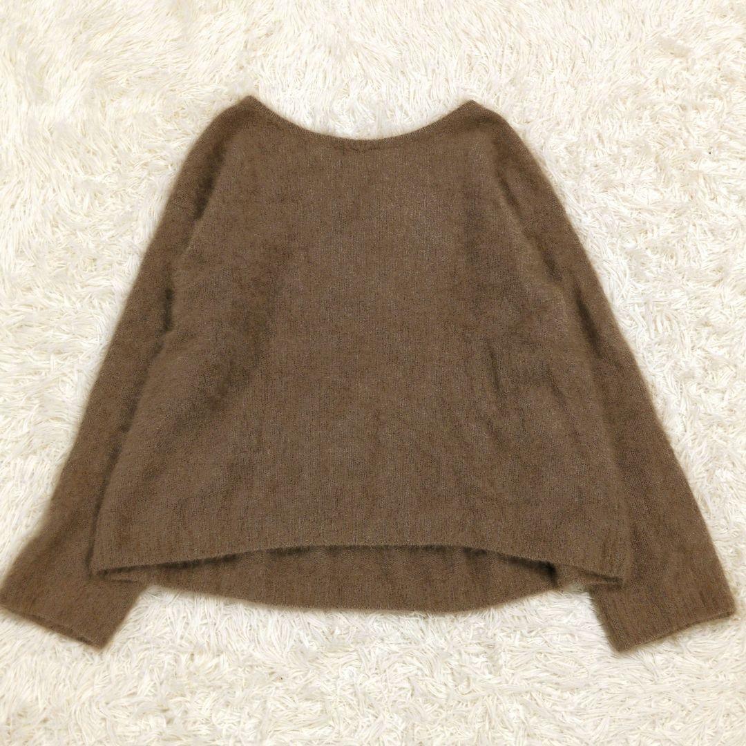 Plage プラージュ FurVネックニットプルオーバー 2way ウール SIZE Plage