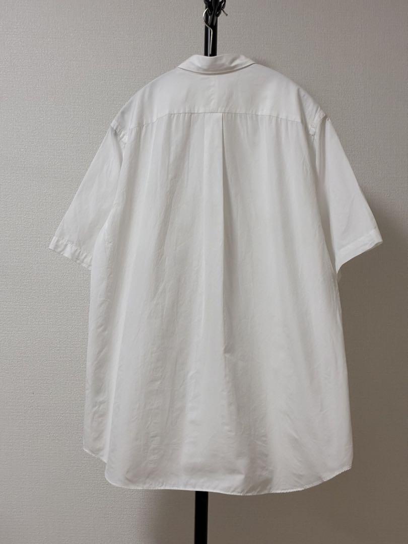 希少 美品 サイズ2 20ss コモリ ショートスリーブ シャツ 白
