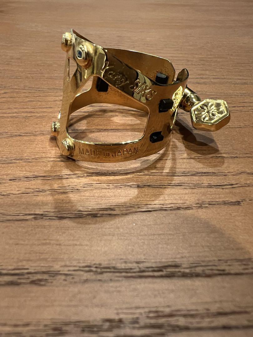 テナーサックス リガチャー ヤナギサワ Yany SIXS 金メッキ ヤナギサワ / テナーサックス用リガチャー Yany SIXS（ヤニー