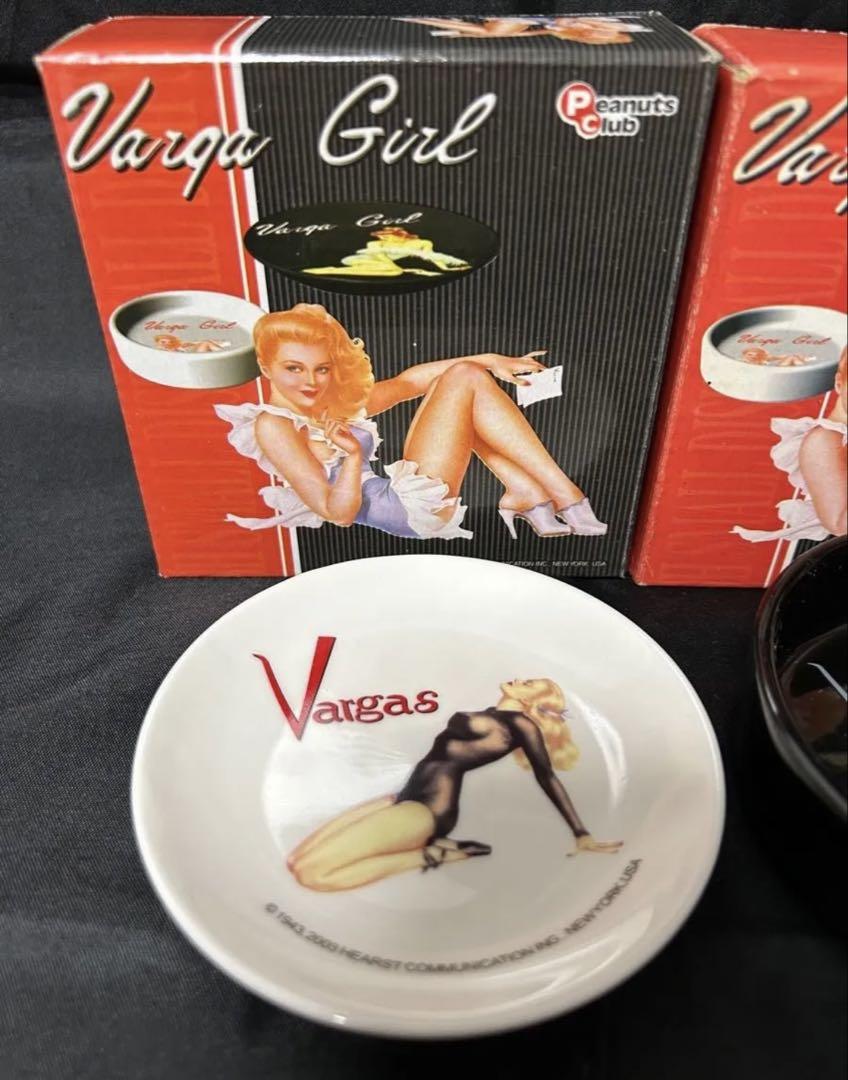 【未使用】2003年 Vargas girl アルベルト バルガス 小皿 激レア 訳あり】2003年 Vargas girl アルベルト バルガス 激レア 小皿