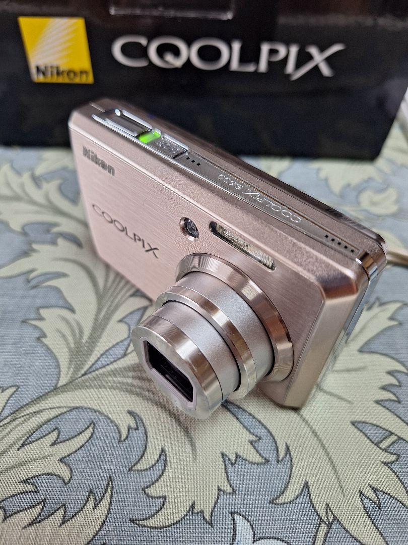 Nikon COOLPIX S600 純正ケース、互換バッテリー、SDカード付き