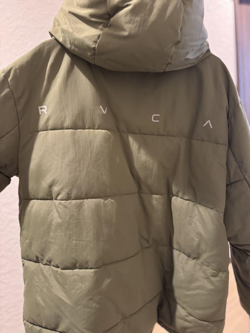 RVCA オリーブ ダウンジャケット M