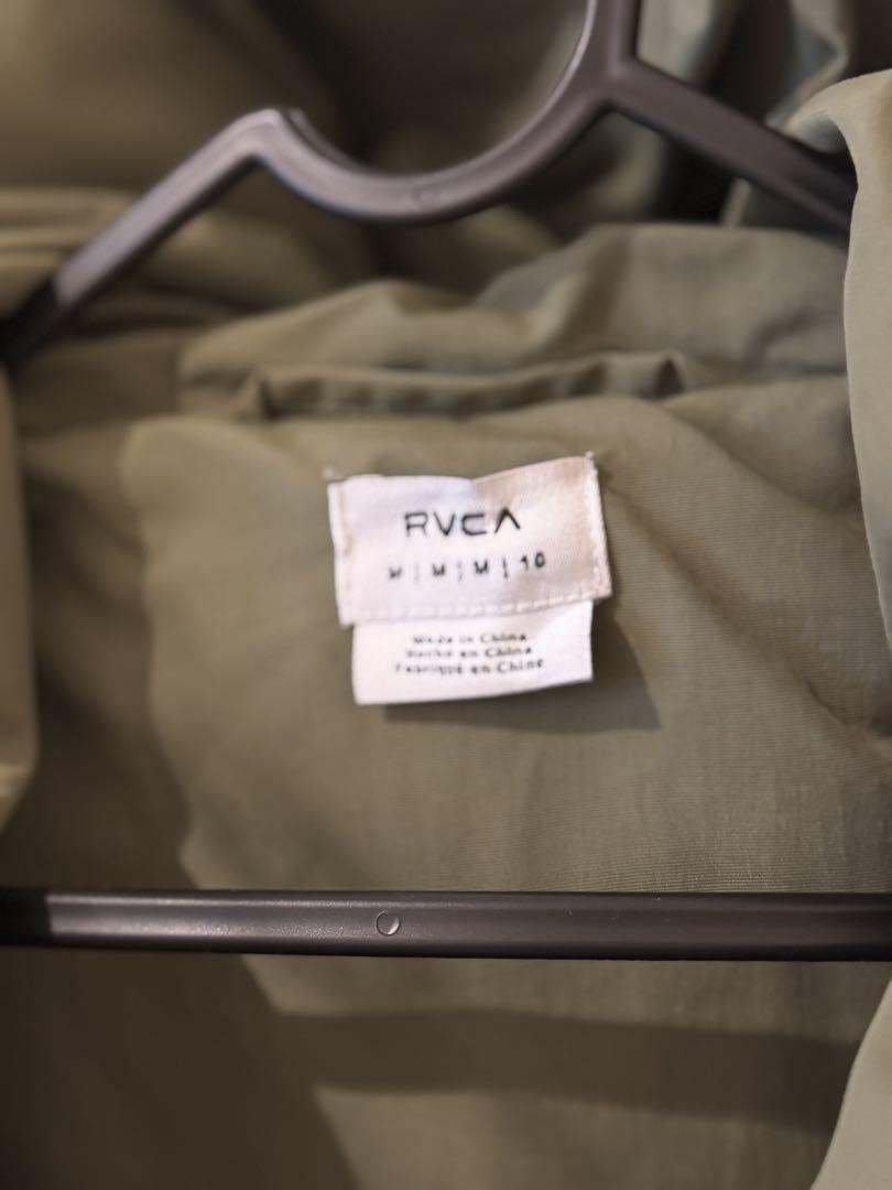 RVCA オリーブ ダウンジャケット M
