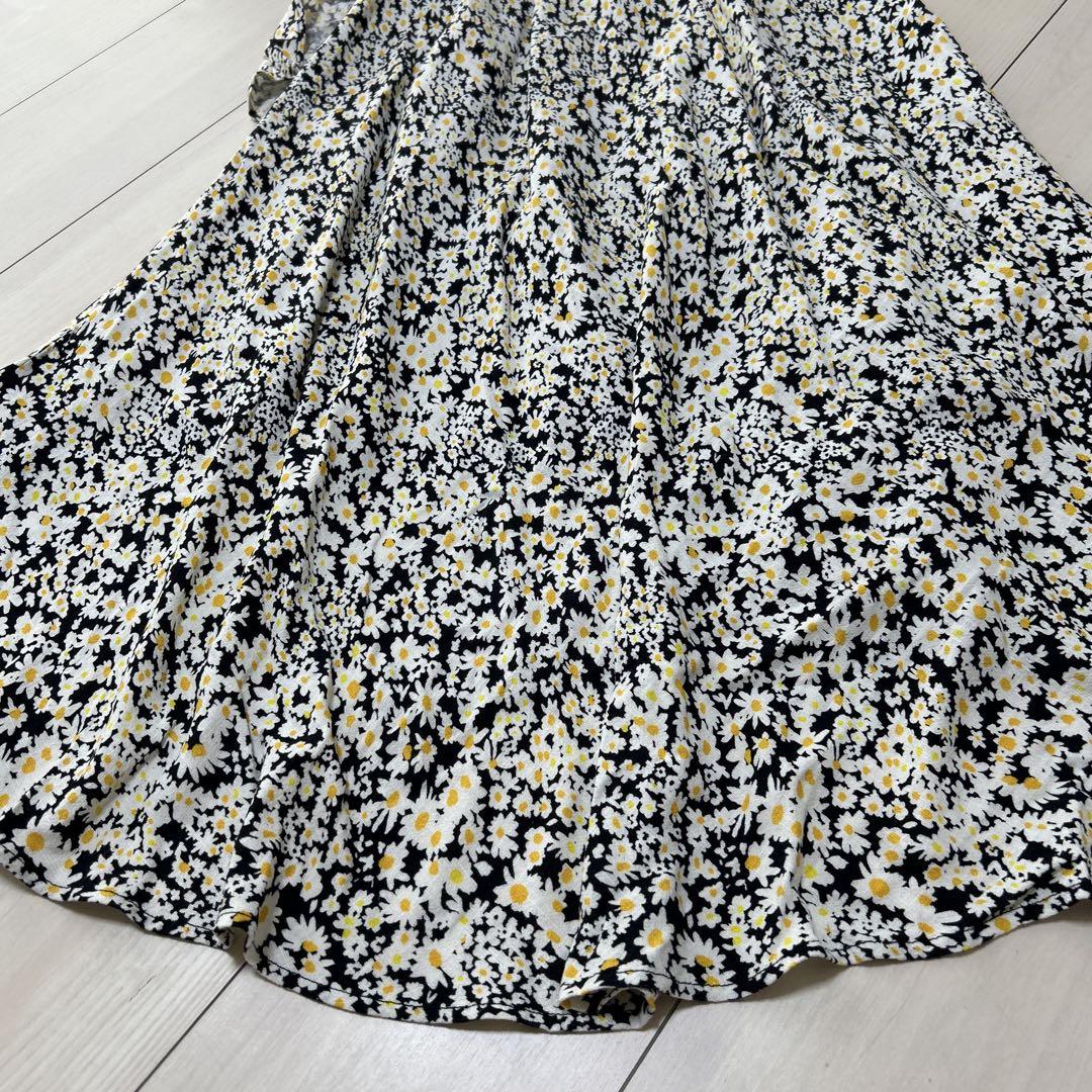 訳あり新品】MilaOwen ミラオーウェン ラップスカート 花柄