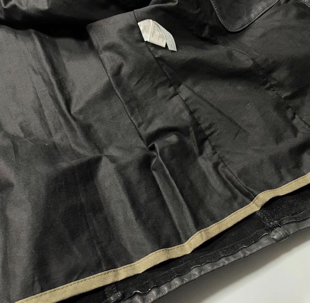 ARMANI JEANS Leather Jacket ライダースジャケット