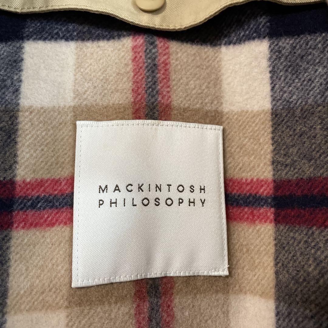 極美品✨Macintosh フィロソフィーベージュ トレンチコート
