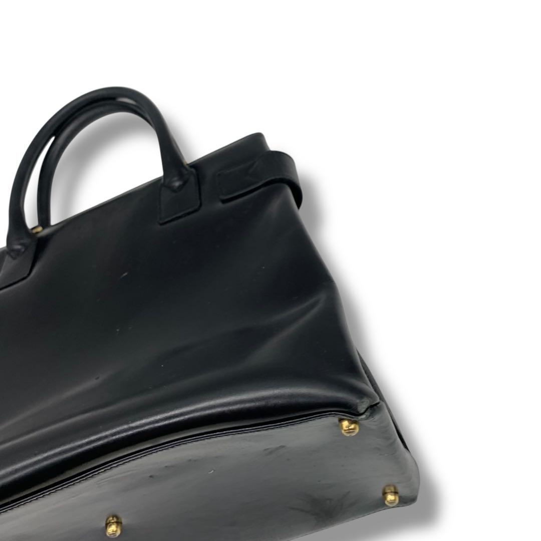 GUCCI グッチ　ハンドバッグ　レザー　黒　ブラック　保存袋