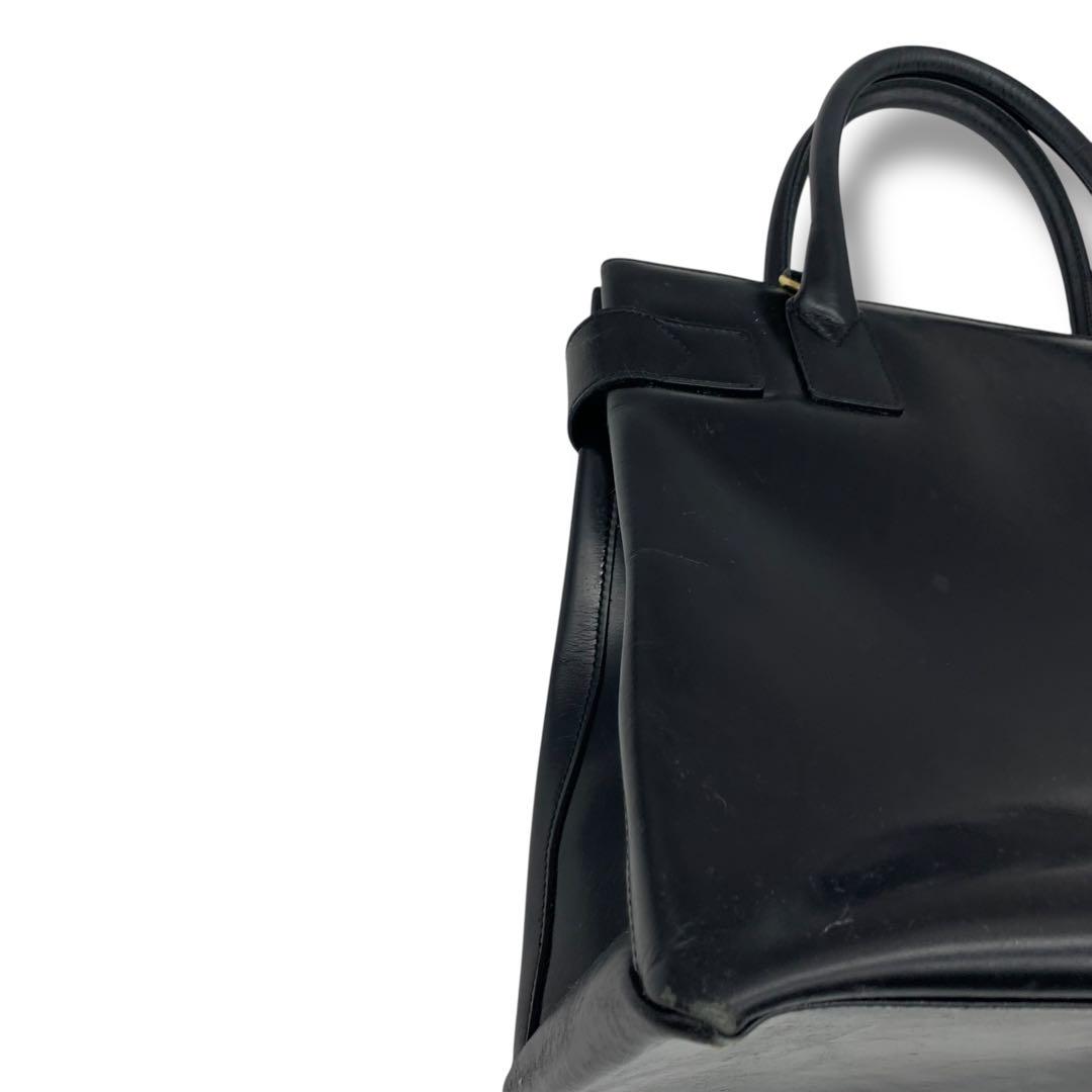 GUCCI グッチ　ハンドバッグ　レザー　黒　ブラック　保存袋
