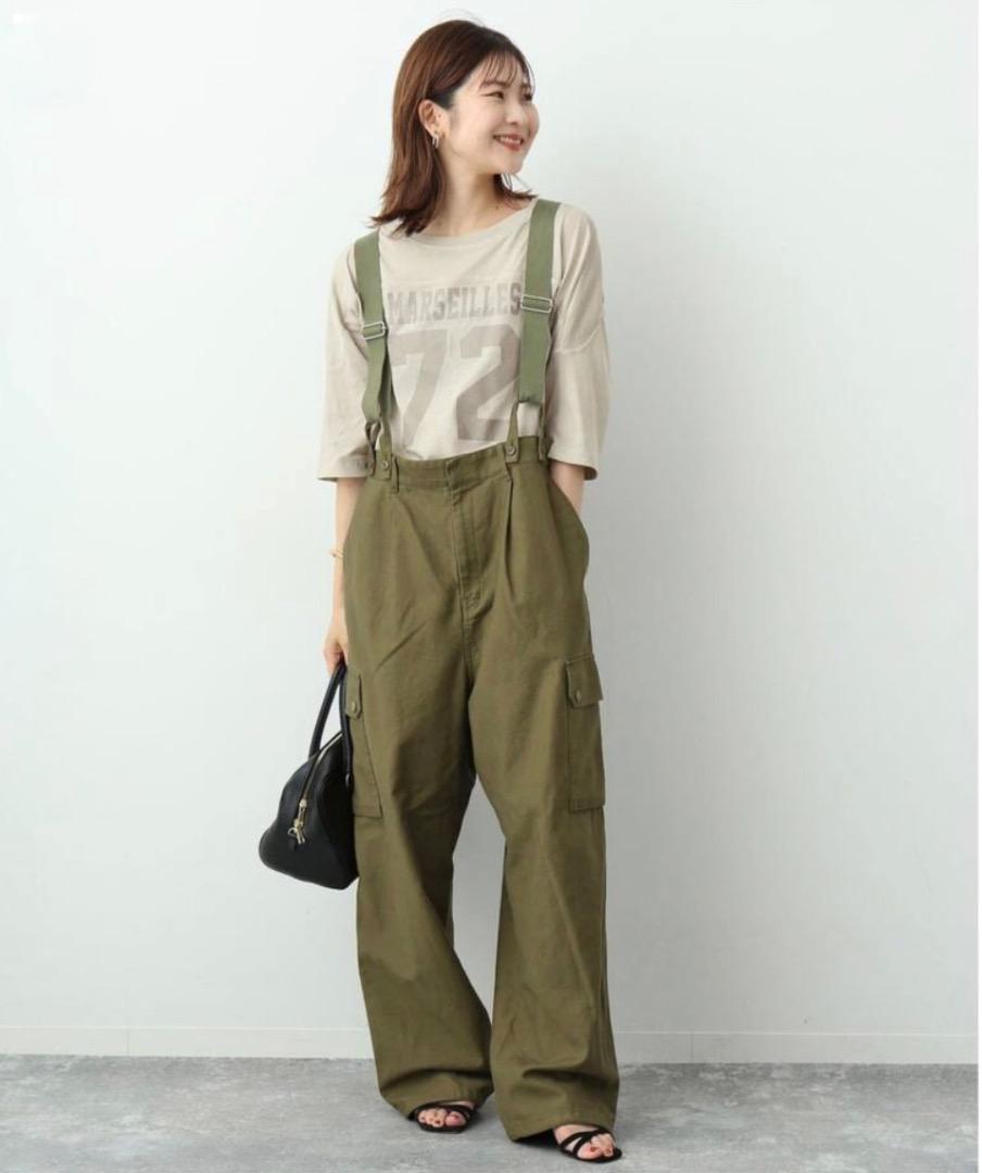 専用です。SLOBE IENA（スローブイエナ）　サスペンダーカーゴパンツ　新品