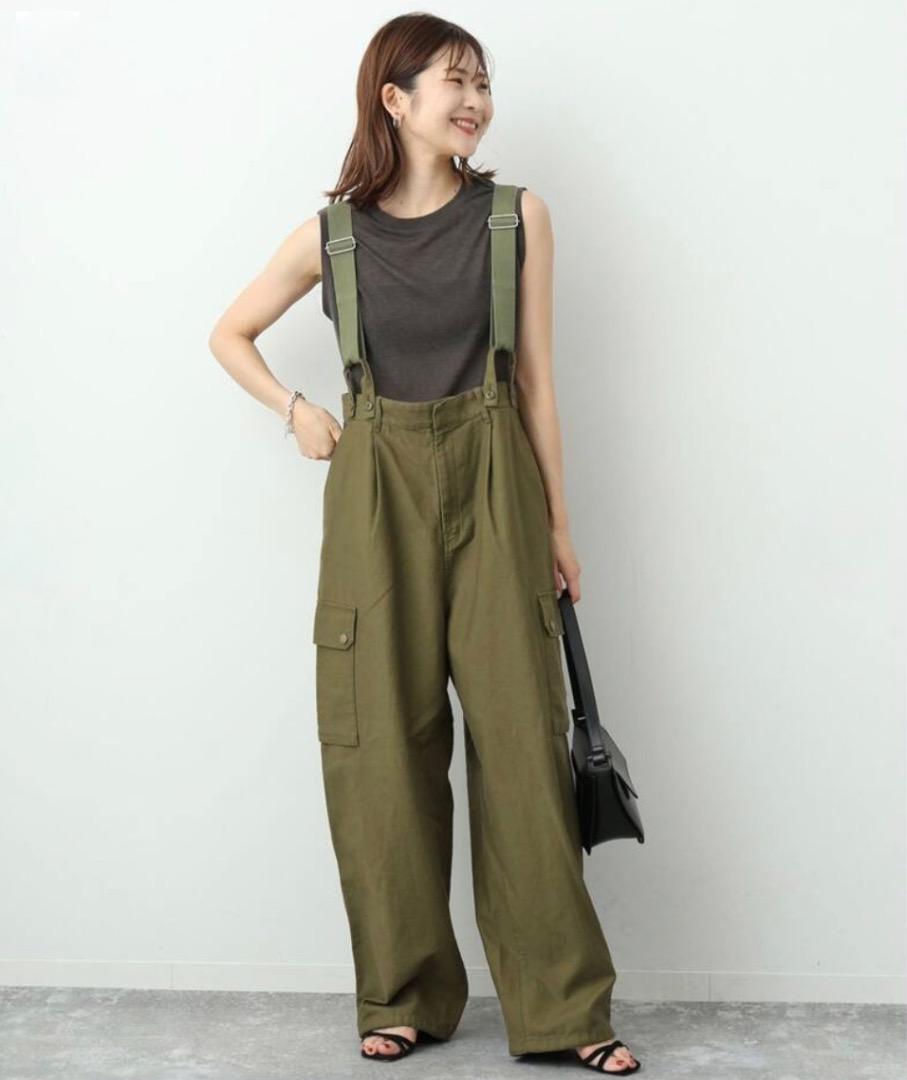 専用です。SLOBE IENA（スローブイエナ）　サスペンダーカーゴパンツ　新品