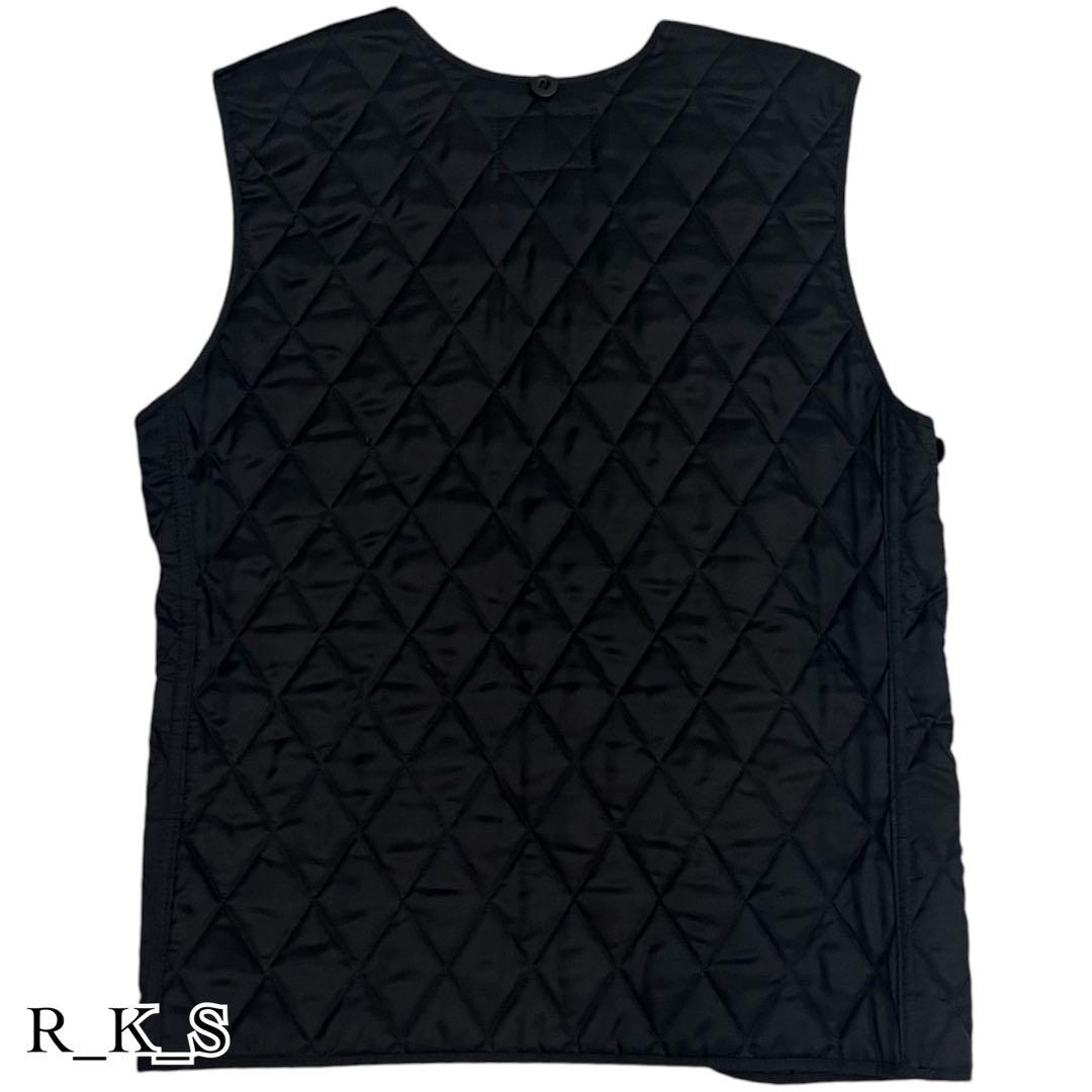 Men's Bigi スタンドカラー ジャケット 千鳥 キルティング グレー L