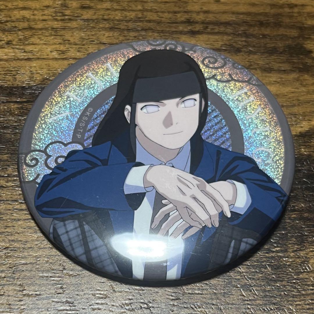 NARUTO-ナルト- 疾風伝_描き下ろし 日向ネジ BIG缶バッジ ＜うち