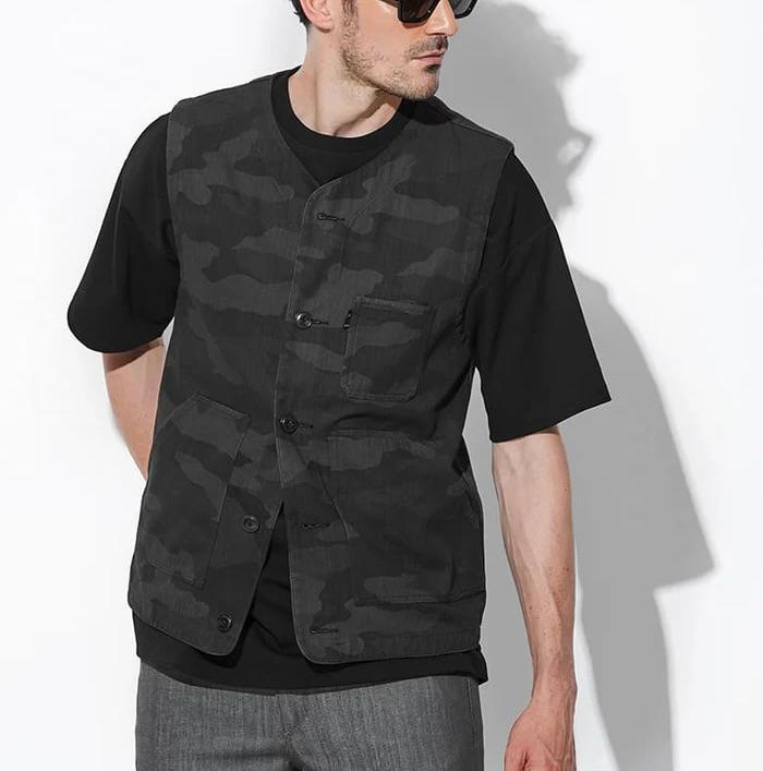 新品3.6万 24SS wjk × LEON × B2nd　ベスト シャツ