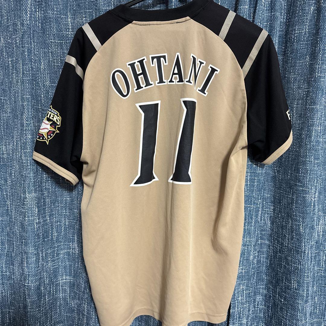 北海道日本ハムファイターズ　No.11 大谷翔平シャツ 北海道日本ハムファイターズ 大谷翔平 #11 Tシャツ L - メルカリ