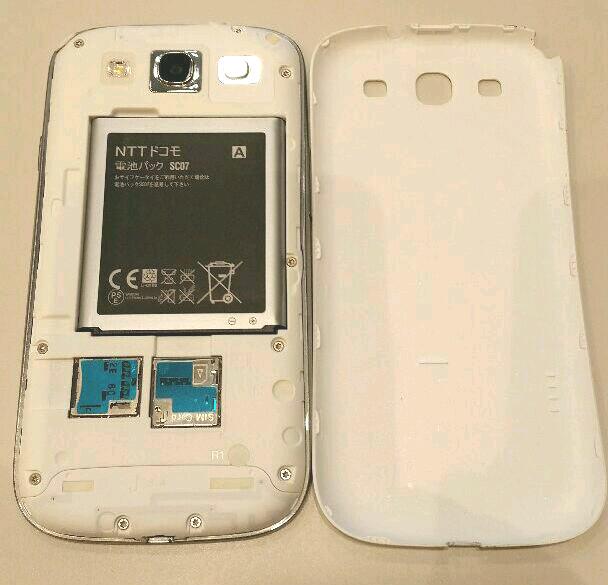 ドコモ GALAXY S3ホワイト(SC-06D)本体のみ