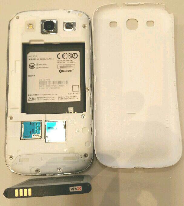 ドコモ GALAXY S3ホワイト(SC-06D)本体のみ