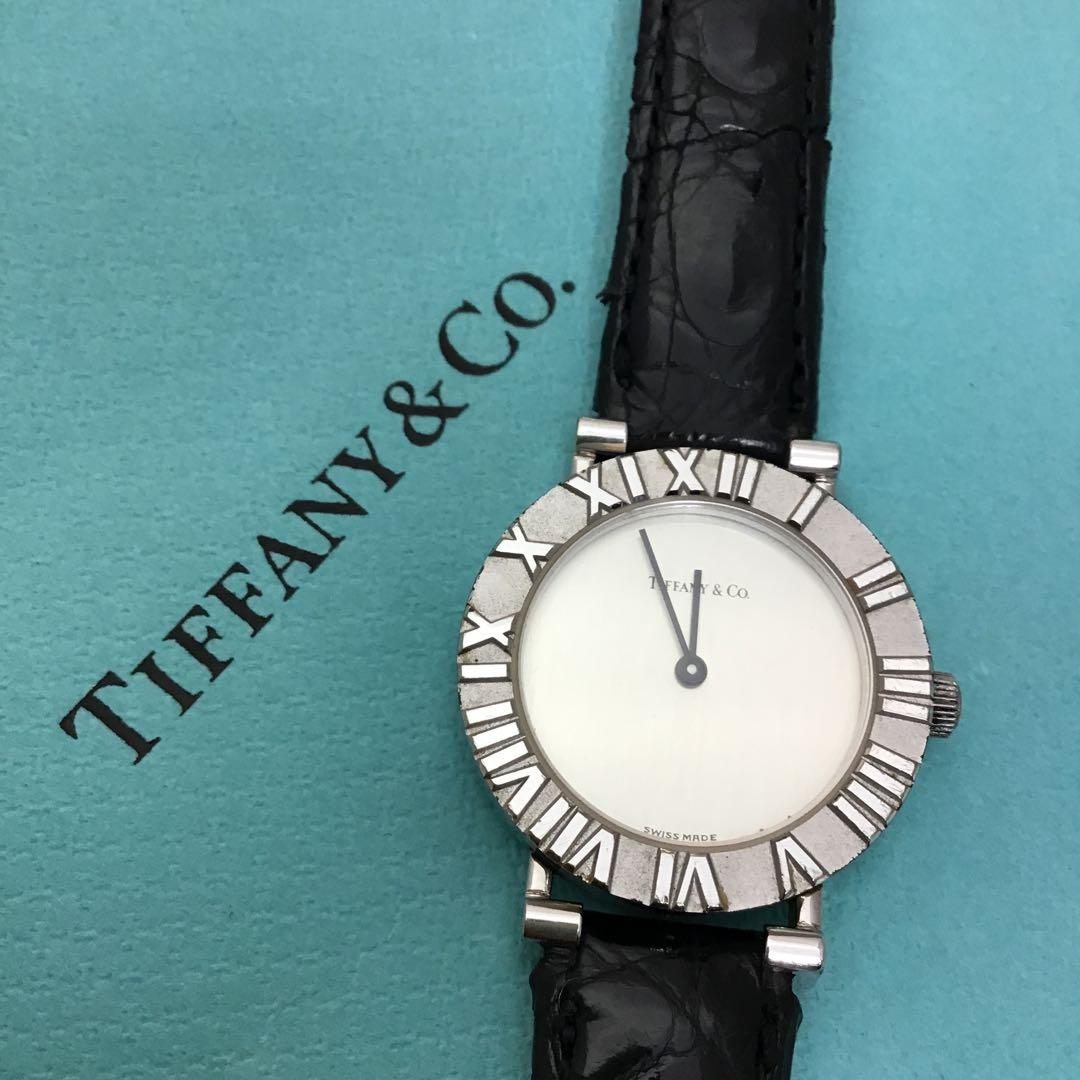 Tiffany & Co. ティファニー アトラス腕時計クォーツ SIV925 Tiffany & Co. ティファニー アトラス腕時計クォーツ SIV925
