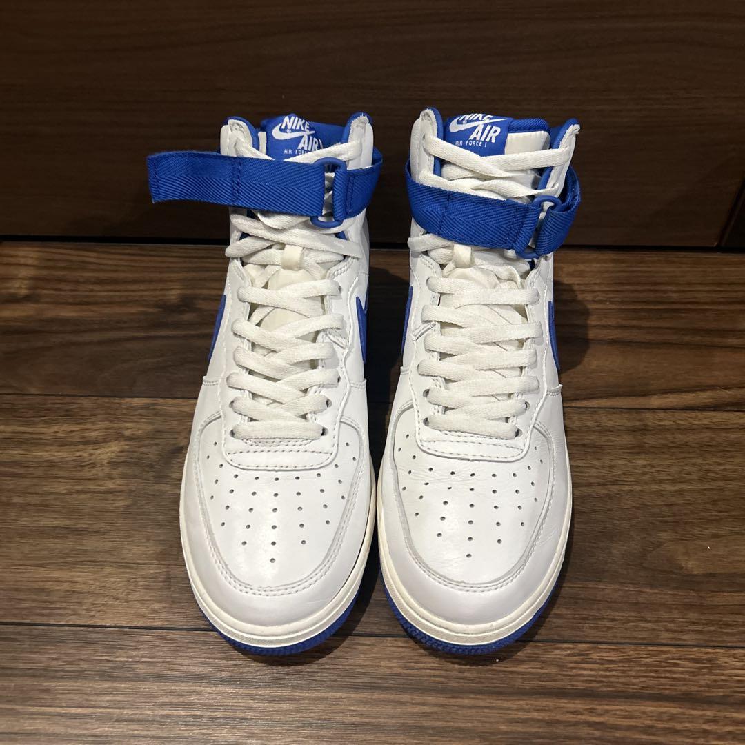 ナイキ エアフォース1 HIGH RETRO QS ゲームロイヤル NIKE AIR FORCE 1 HI RETRO QS GAME ROYAL MENS SHOES - MENS