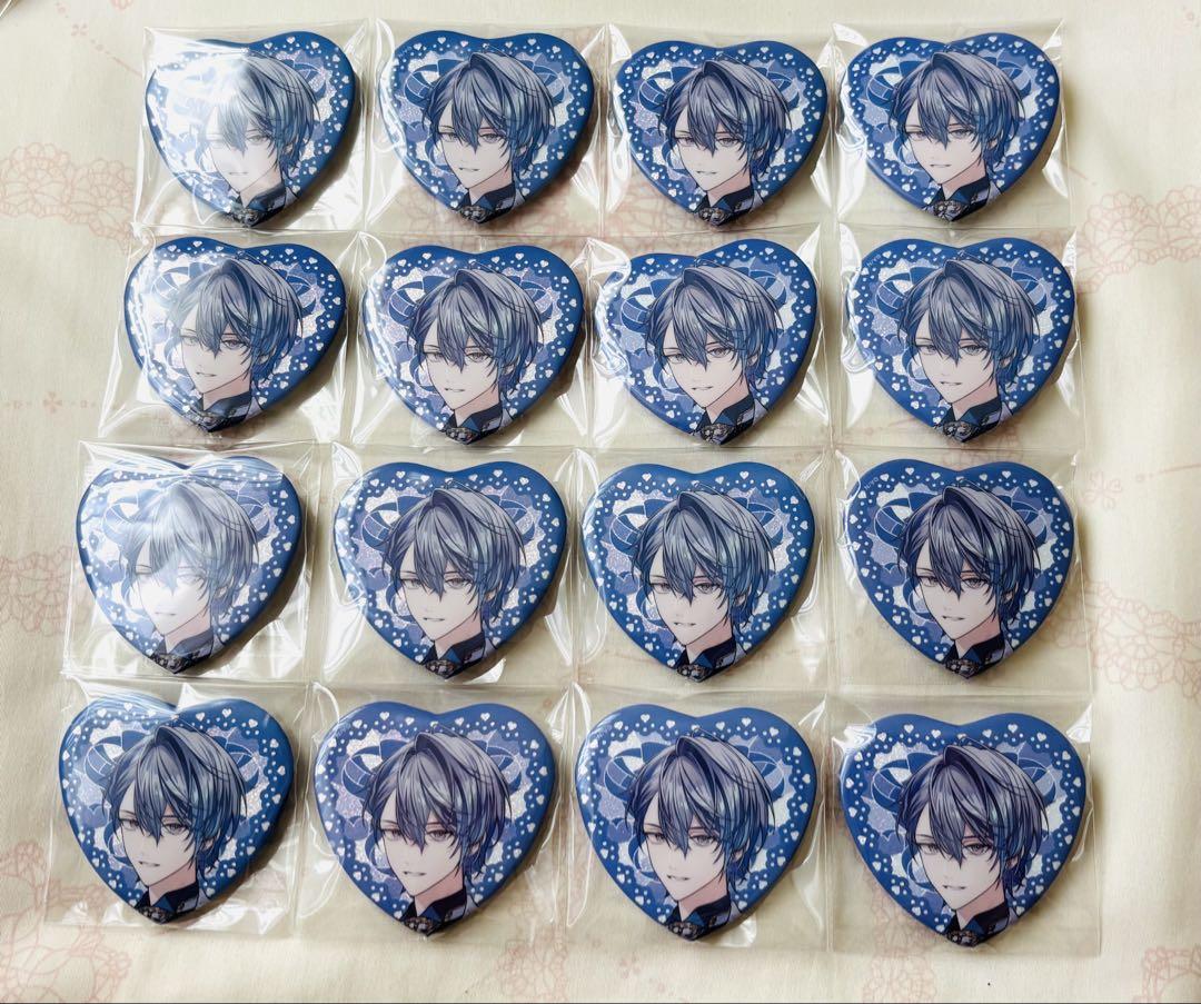 にじさんじ 小柳ロウ ジューンブライド ジュンブラ 缶バッジ にじさんじ ジューンブライド 2025 ハート型缶バッジ 小柳ロウ