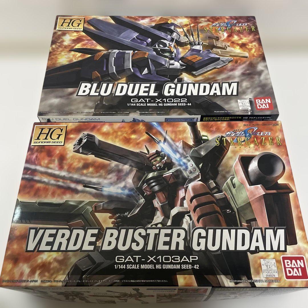ロボット HG 1/144 Blu Duel & Verde Buster Gundam