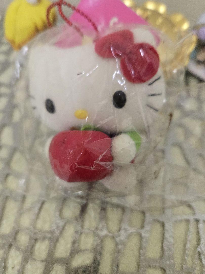 ハローキティ リンゴストラップ 約5cm