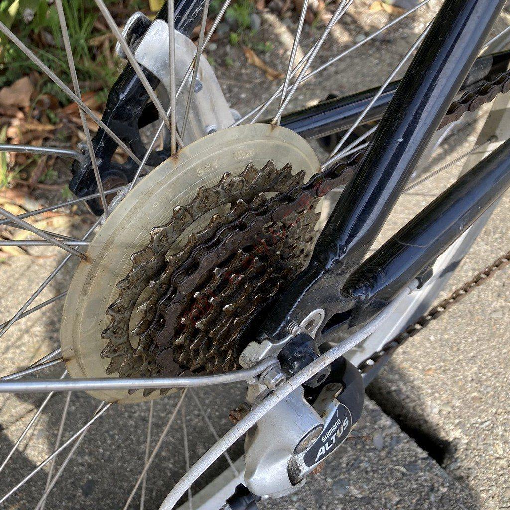 【点検/整備渡し】 21段 黒 GIANT CROSS3 クロスバイク 自転車