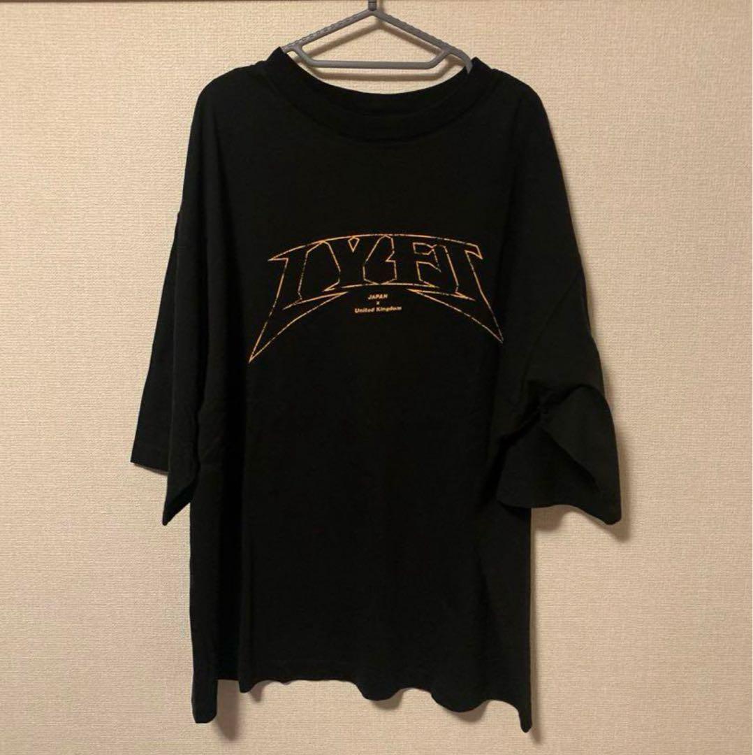 LYFT ブラック Tシャツ XL LÝFT Logo Big T-Shirt - Black