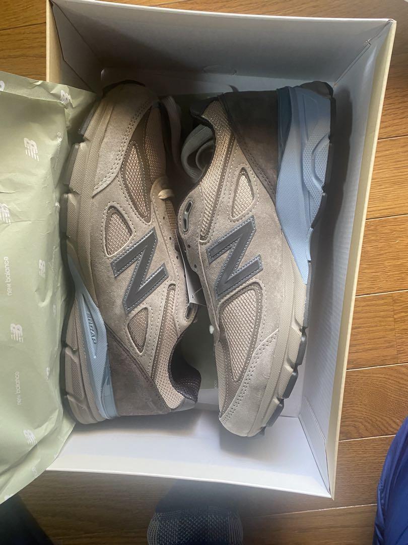 靴 AURALEE x New Balance 990V4 Taup 28.0