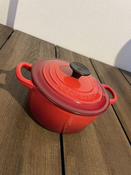 ル クルーゼ シグニチャー ココット ロンド 16cm 【訳あり】 ル クルーゼ シグニチャー ココット ロンド 16cm 【訳あり】