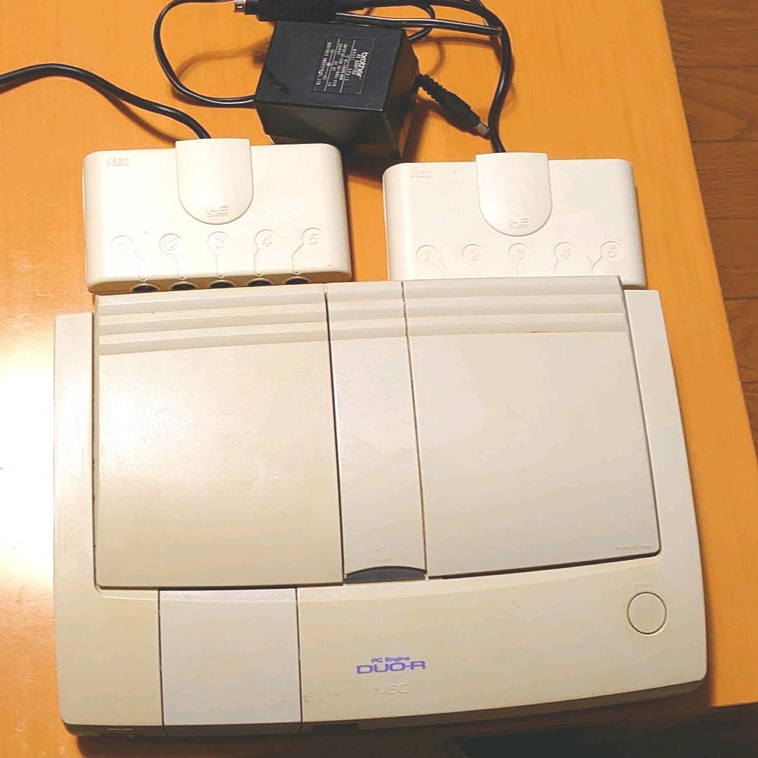 PCエンジン DUO-R NEC 本体 マルチタップ アダプタ コード セット