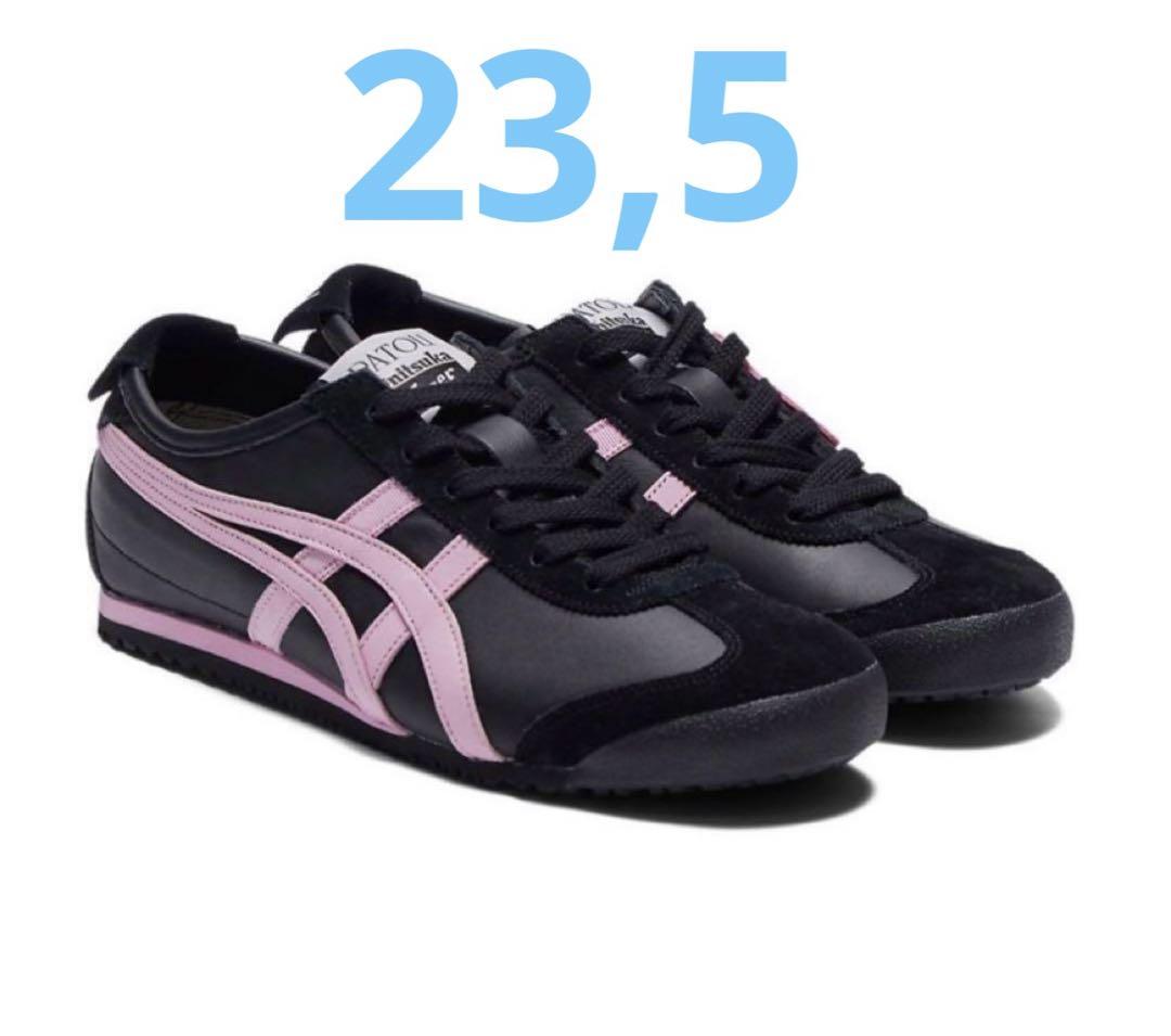PATOU × Onitsuka Tiger Mexico 66 Black