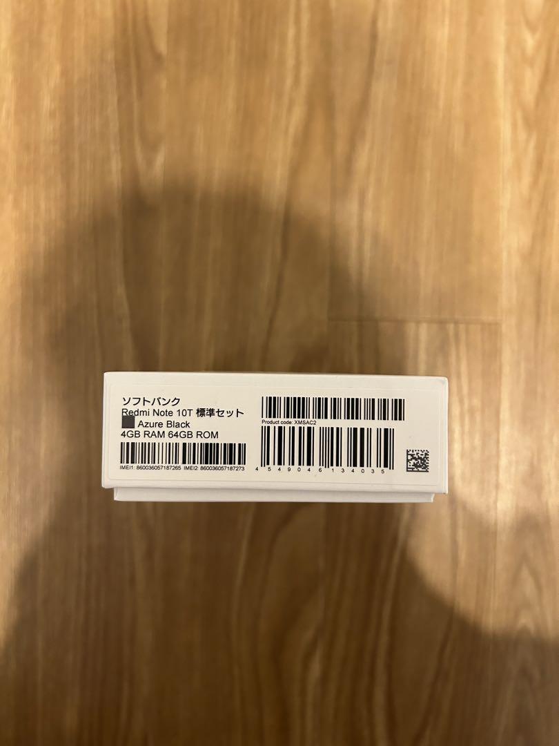 未使用 Xiaomi Redmi Note 10T 本体