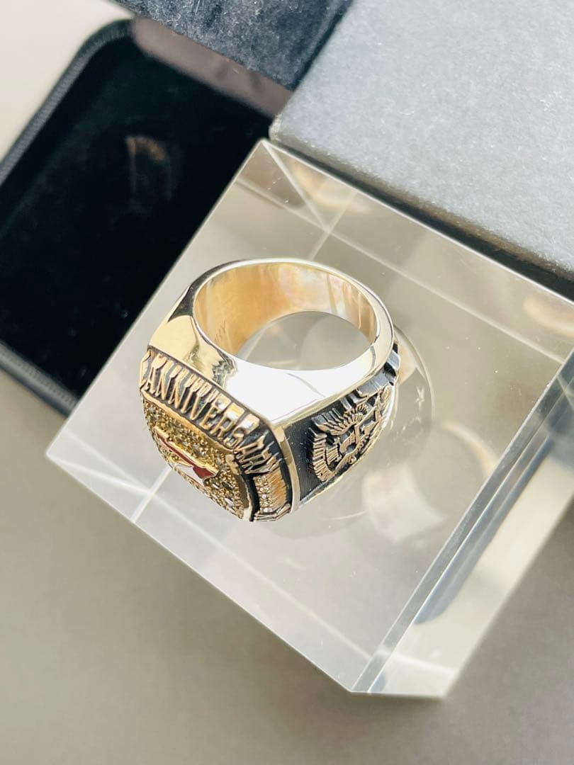 TMT 7周年記念 K10ゴールドカレッジリング 指輪 | aikor.com.br