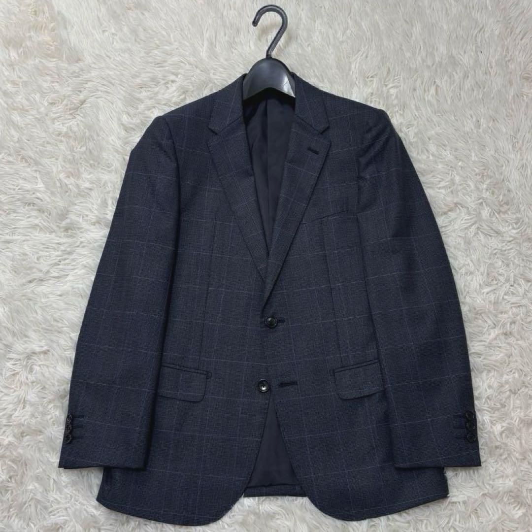 m.f.editorial 3ピース ウィンドウペン セットアップ スーツ