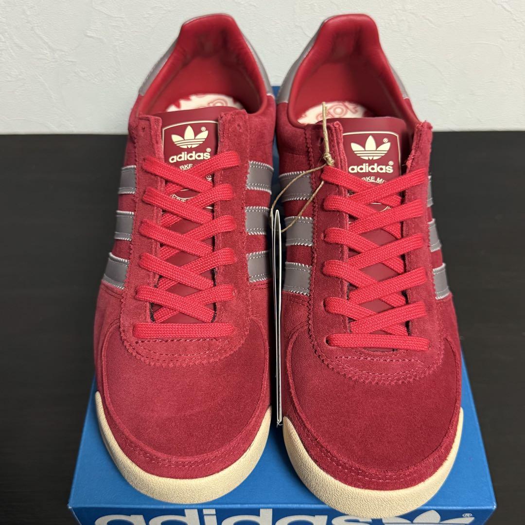 新品 ADIDAS ORIGINALS GUAM レッド シルバー 26.0cm