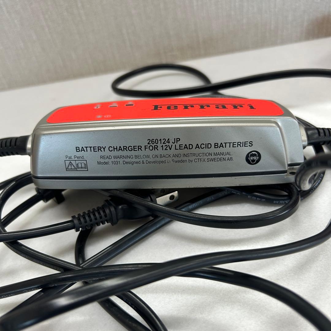 純正品 Ferrari カリフォルニア 純正バッテリーチャージャーFERRARI BRIGHTFACE_UK