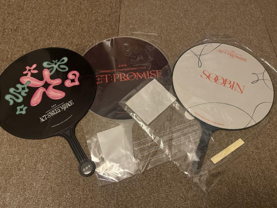 TXT スビン うちわセット バラ売り❌ - メルカリ