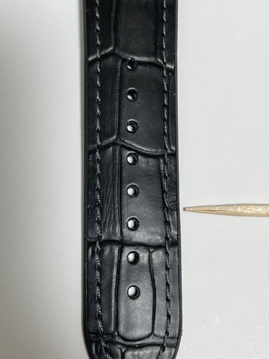 充実の品 20㎜ ブラック ヒルッシュ】Paul 【HIRSCH - レザーベルト