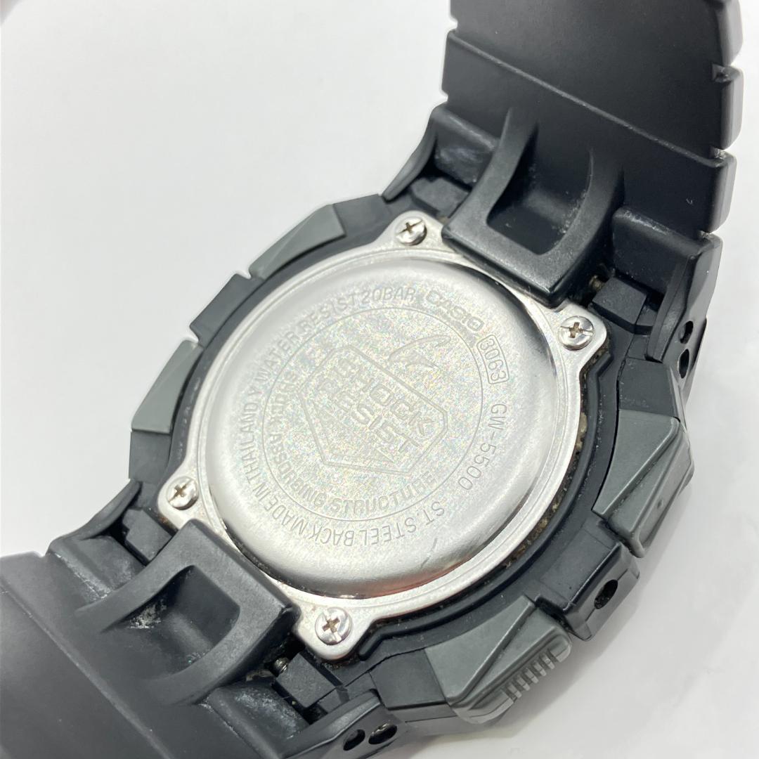 CASIO G-SHOCK GW-5500-1JF 電波ソーラー メンズ 腕時計