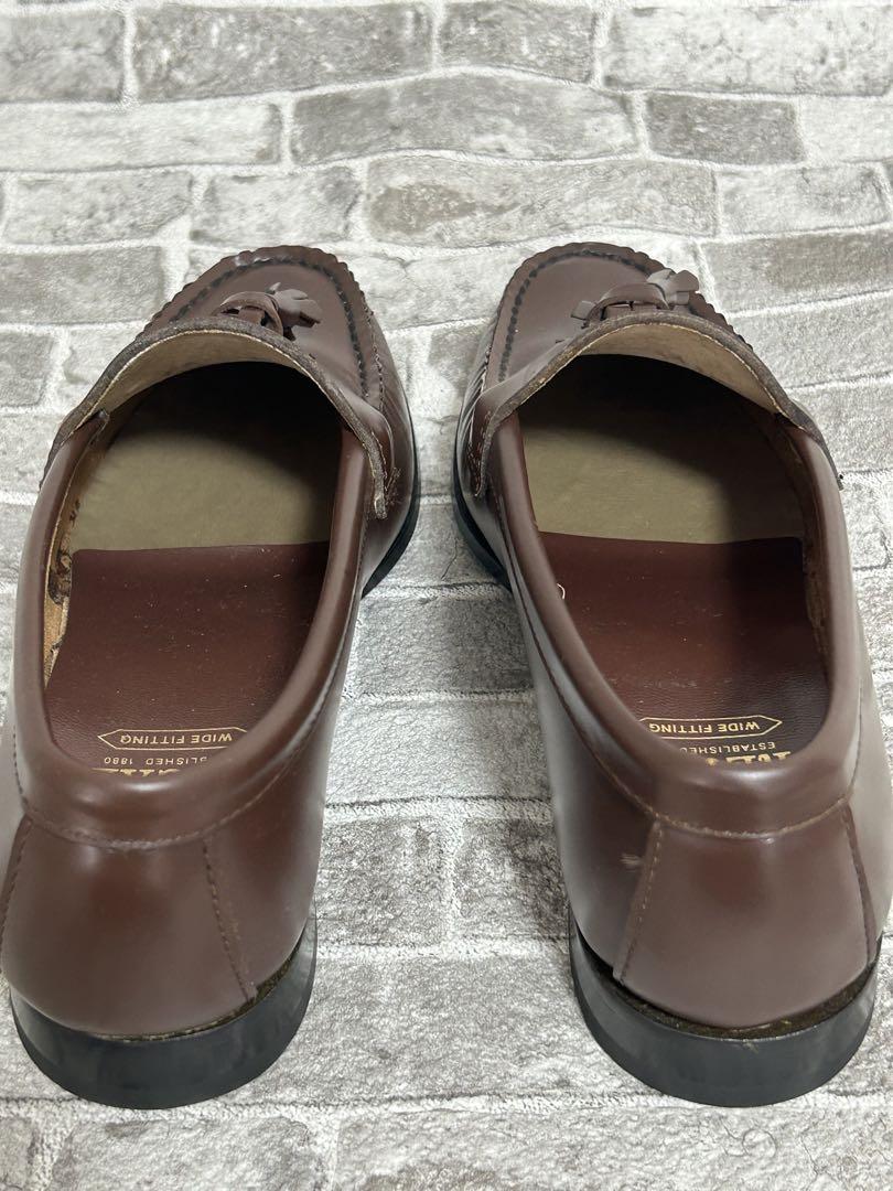超美品 REGAL リーガル FH13 タッセルローファー ブラウン 23.5