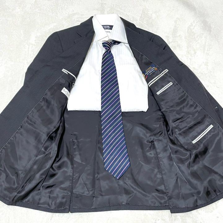 適当な価格 × ポールスミス M セットアップスーツ ピンストライプ 最高級デルフィノ生地 Tei スーツ Atai Saishinsaku 適当な価格 × ポールスミス M セットアップスーツ ピンストライプ 最高級デルフィノ生地 Tei スーツ Atai Saishinsaku