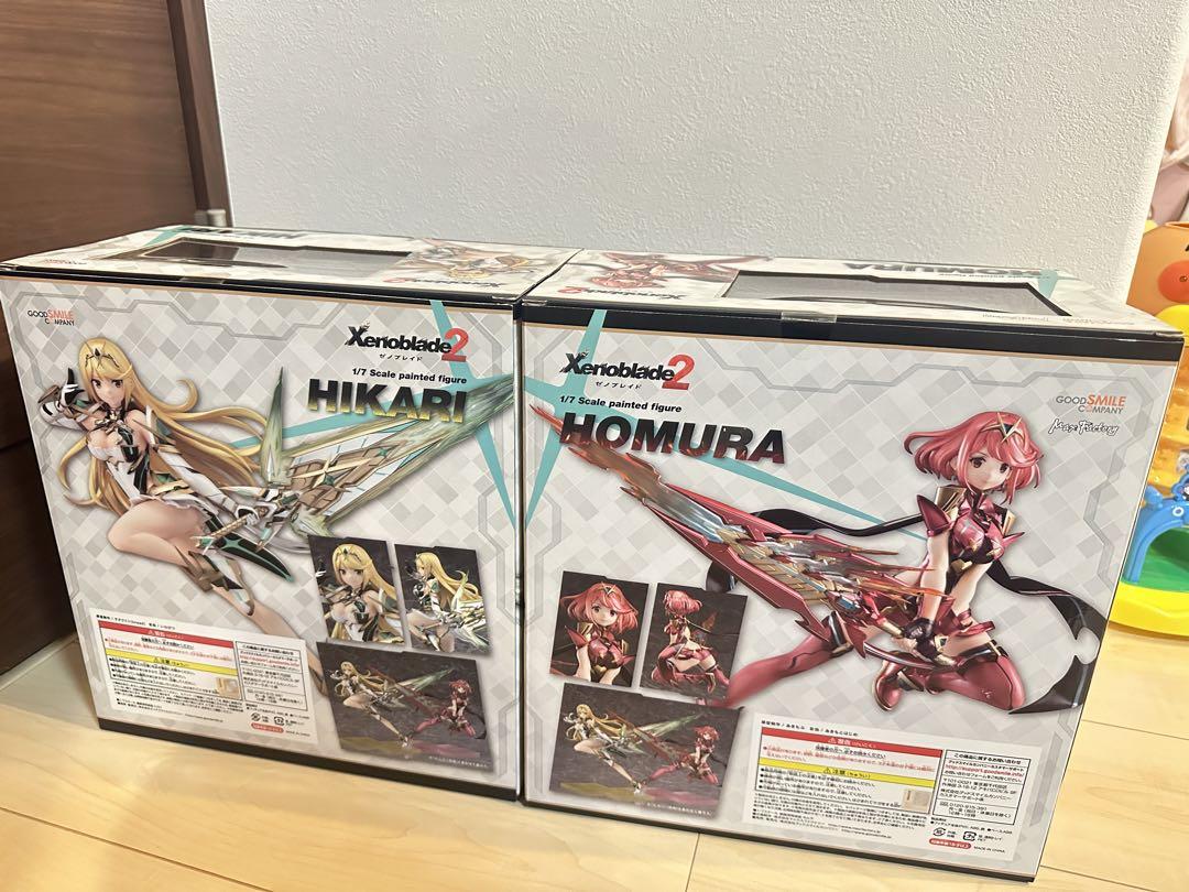 ゼノブレイド2 ホムラ　ヒカリ　フィギュア　グッドスマイル