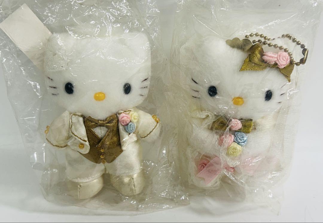 ハローキティ ウェディングドール ダニエル　ぬいぐるみ　キーホルダー　レア