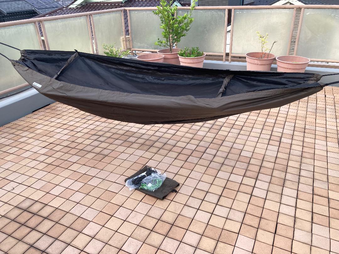 DD HAMMOCKS トラベルハンモック / ビビ（コヨーテブラウン）