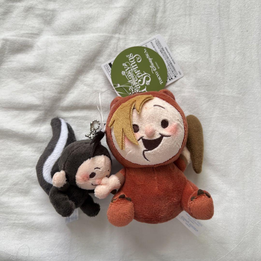 ロストキッズ　ぬいぐるみチャーム　ぬいぐるみ　ディズニー　ファンタジースプリング