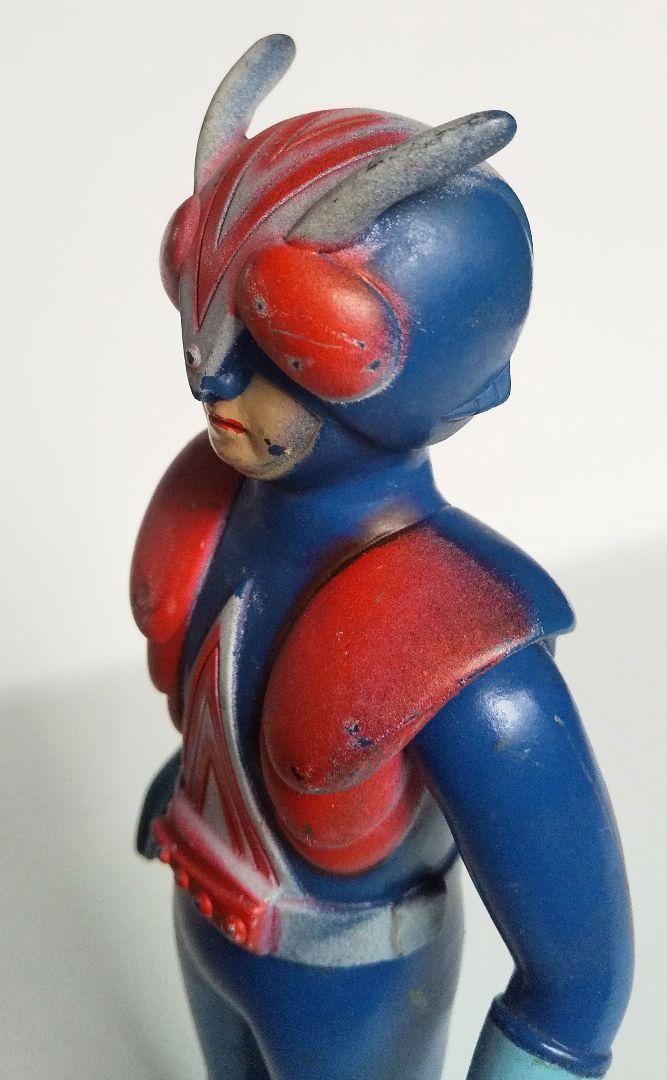 ポピー ライダーマン ソフビ 当時物 怪人 仮面ライダー 旧